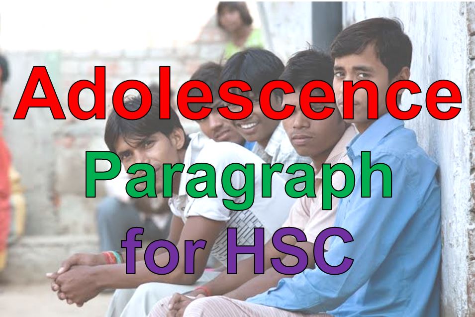 Adolescence Paragraph for HSC