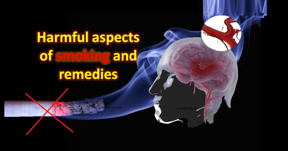 Harmful aspects of smoking and remedies