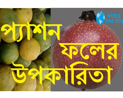 আনারকলি ফল বা প্যাশন ফলের স্বাস্থ্য গুনাবলী - Bengali Passion Fruit Health Benefit in Bangla