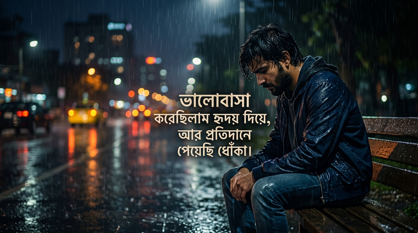 ভালোবাসার ধোঁকা নিয়ে কষ্টের স্ট্যাটাস ২০২৬ | Sad Love Status Bangla